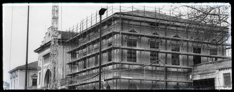 Il cantiere di restauro del Foro Boario di Prato della Valle
